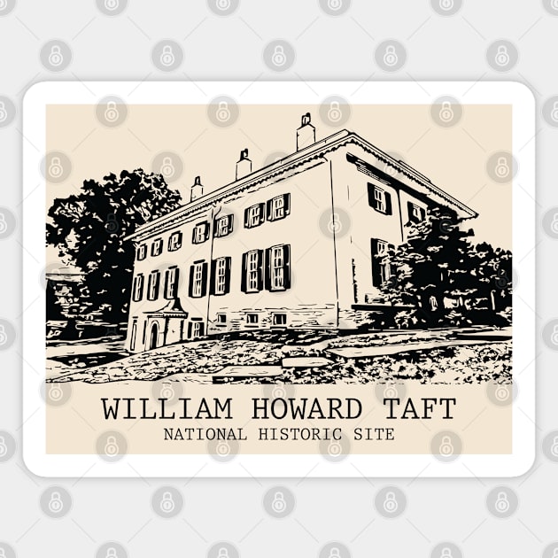 William Howard Taft National Historic Site Magnet by Lakeric